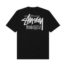 Auténtica camiseta Stussy Honolulu Chapter para hombre talla M, nueva con etiquetas.