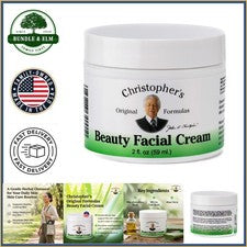 Crema facial hidratante con ingredientes naturales, 2 oz para una piel sana