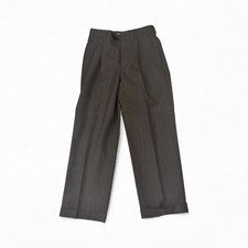 Pantalones de vestir J. Ferrar negros a rayas talla 29x32