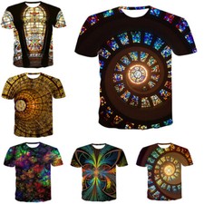 Popular Camiseta Hip Hop Harajuku Impresa en 3D Para hombres Mujeres Moda Informal Prendas para el torso