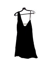 Vestido de Terciopelo Favorito Zara Blogger Mini Correa de Cadena Negra M Sexy Cóctel Fiesta ¡FABULOSO!