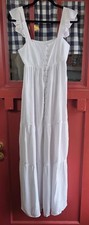 Maxi Vestido BB Dakota Steve Madden Para Mujer Clásico Blanco Sin Mangas Talla XS NUEVO CON ETIQUETAS