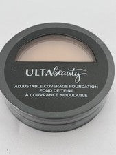 Base de maquillaje Ulta Beauty cobertura ajustable tono oscuro CÁLIDO 0,3 oz