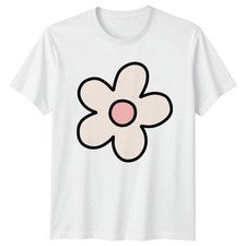 Camiseta Mujer Retro Margarita Floral Día de la Madre Regalo Para Ella