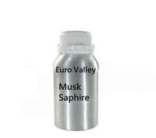Fragancia Fresh Attar MUSK SAPHIRE Euro Valley Perfume Attar Fresco de Larga Duración