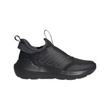 Adidas Tensaur Comfort Junior Entrenadores Negros para Correr Sin Cordones Escuela Niños
