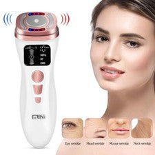 Máquina facial portátil 3 en 1 equipo de cuidado de belleza y antienvejecimiento dispositivo de cuidado de la piel