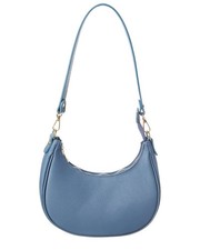 Bolso de hombro italiano de cuero para mujer