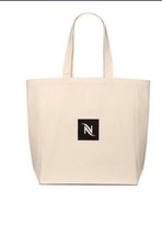 NUEVO Bolso de Mano Nespresso de Lona Reciclada para Llevar Tus Cápsulas Embalaje Original