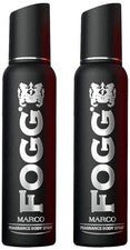 Fogg Marco Desodorante para Hombre Perfume Spray Corporal 150 ml Pack 2