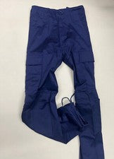 Pantalones cargo estilo combate ejército azul marino para hombre OFERTA pantalones de comando 28”w 31L