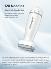 Sello Derma BIO ajustable 120 pines cuidado de la piel anti pérdida de cabello eliminación de cicatrices de acné