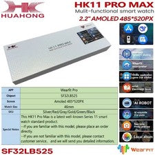 Reloj inteligente Hk11 Pro Max 2 Gen 1 GB de almacenamiento