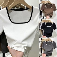 Ropa de playa para mujer Moda Top Poliéster Mezcla Spandex Longitud regular de la ropa