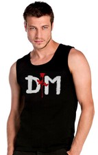 Camiseta sin mangas DEPECHE MODE Rock Music negra -2929_SW