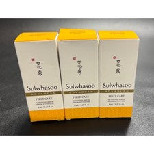 Lote de 3 Sueros Activadores Sulwhasoo First Care Avanzados 8 ml 0,27 oz Tamaño de Viaje