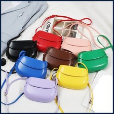 Bolso Bandolera de Cuero PU para Mujer Moda Cartera de Lujo Bolsos Bandolera Sillín.