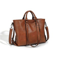 Mujer Moda Retro Simple Gran Capacidad Bolso de Mano Bolso de Hombro Bolso de Mano Nuevo