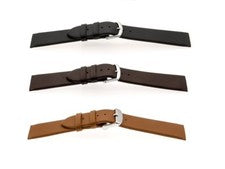 Correa de reloj negra adecuada para skagen para fijar con tornillo 24mm 26mm 28mm