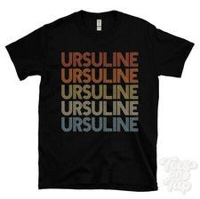 CAMISETA URSULINE ESTILO RETRO REPETIDO Hombre y Mujer Novedad Genial Nombre Regalo
