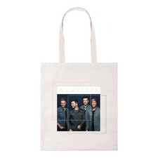 Bolso de Mano Cajas Cuadradas Westlife Divertido Inspirado en Música Algodón Shopper Nuevo