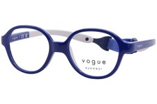Vogue VY2011 2974 Anteojos Jóvenes Niños Azul/Goma Crema Borde Completo 40mm con Correa
