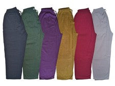 Hombres Mujeres Pantalones de Algodón Nepal Sueltos Pantalones de Playa Hippie Yoga Festival Salón