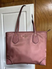 Bolso de Mano Michael Kors Damas Eva Pequeño Nylon, Rosa, Nuevo con Etiquetas.