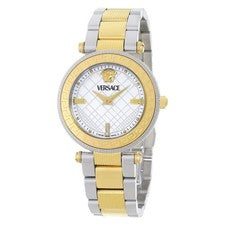 Reloj Versace Reve de cuarzo con esfera blanca para mujer VE8B00724
