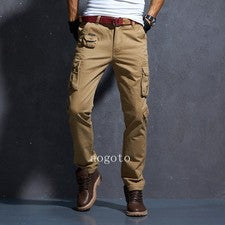 Pantalones Largos Informales Para Hombre Camuflaje Trabajo Calce Ajustado Pantalón Largo Mono Hombre