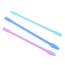 Palos aplicadores de mascarilla facial de silicona duraderos de 3 piezas para herramienta de belleza hágalo usted mismo 