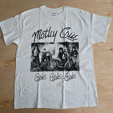 CAMISETA MOTLEY CRUE NIÑAS NIÑAS VINTAGE AMBIENTE ESTILO RETRO BANDA