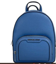 Bolso Mochila Michael Kors Jaycee Mini XS Cuero Guijarro Cremallera Bolsillo Nuevo con Etiquetas