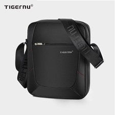 Tigeru Moda Hombro Hombres Bolso Mensajero 10 pulgadas Bandolera Bolsos Bolso de Mano