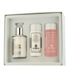 Set de cuidado facial Sisley con emulsión fórmula ecológica 125ml+100ml+100ml
