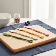 Silicona para Mini Espátula 4 Piezas 27,3 cm Resistente a Arañazos para Alimentos y Bonito