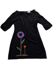 Divina Providencia Damen Kleid 3/4 Arm Schwarz Grösse 36 R8150
