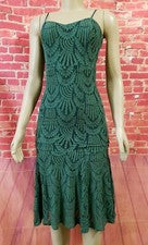 Vestido para mujer 4SIENNA "MISHA" bohemio romántico de encaje TALLA XSMALL NUEVO #CB4