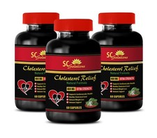 Dieta para la presión arterial - ALIVIO DEL COLESTEROL - 460Mg -3B - colesterol ayuda para el cabello