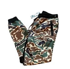 Pantalones Jogger Reason Camuflaje Hombre Talla Pequeña Nuevos