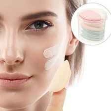 7 Piezas Mini Puff de Maquillaje Puff de Dedo Puff de Polvo Reutilizable Puff de Belleza Facial
