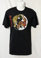 *****OFERTA***** Camiseta Yin Yang Tiger Dragon Kung Fu Tai Chi Kanji Md-Lg-XLg