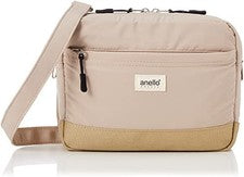 Bolso de hombro Anello Grande beige