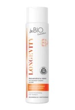 BeBIO Cosmetics Longevidad, Champú Hidratante Natural para Cabello, 300 ml