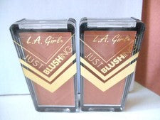 Lote de 2 L.A. Girl Just Blushing Powder Singles #GBL483 Just Brilling SELLADO