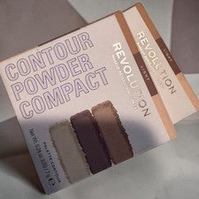 2x Nuevo Polvo Contorno Belleza Revolution Compacto Luz 0.24oz/7g