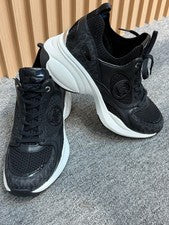 Zapatillas deportivas Michael Kors Zuma Signature Logo talla 10us