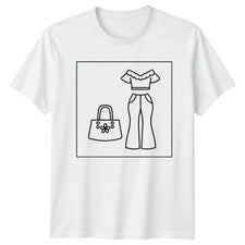 Mujer Conjunto Gráfico Camiseta Moda Damas Camiseta Hombre Top Unisex