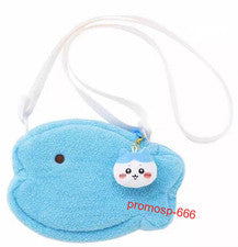 Chiikawa Hachiware Lindo Peluche Pez Mini Bolso de Hombro Azul Regalo Nuevo