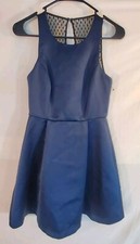 Vestido para mujer BCBGeneration 2 azul sin mangas nuevo con etiquetas